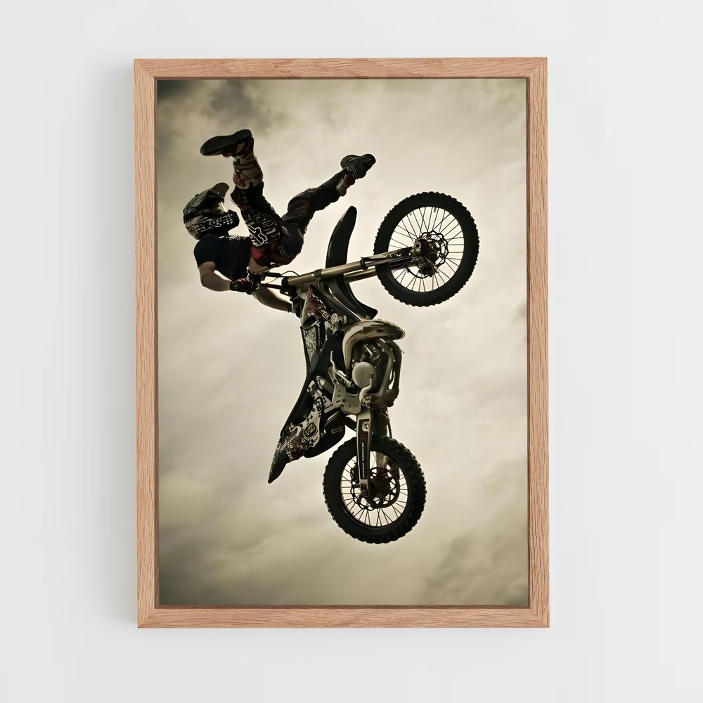 Poster Freestyle Extrême – affiche Motocross freestyle (vue 4)